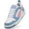 PUMA Rebound V6 Lo Sneaker Kinder 30 - PUMA white/poised pink/cool blue 36
