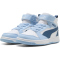 PUMA Rebound V6 Mid AC+ Sneaker Kinder 32 - PUMA white/dark indigo/haute tropic 28