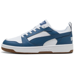 PUMA Rebound V6 Low Sneaker 58 - PUMA white/dark indigo/gum 40.5