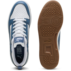 PUMA Rebound V6 Low Sneaker 58 - PUMA white/dark indigo/gum 41
