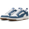 PUMA Rebound V6 Low Sneaker 58 - PUMA white/dark indigo/gum 41