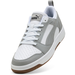 PUMA Rebound V6 Low Sneaker 53 - PUMA white/gray echo/PUMA black 41