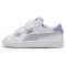 PUMA Smash 3.0 Leder-Sneaker mit Klettverschluss Baby 23 - lilac crush/lavender alert 22