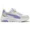 PUMA Trinity Lite AC+ Sneaker Kinder 18 - PUMA white/lavender alert/glacial gray 29