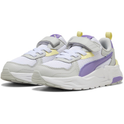 PUMA Trinity Lite AC+ Sneaker Kinder 18 - PUMA white/lavender alert/glacial gray 30