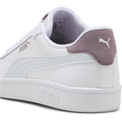 PUMA Smash 3.0 Leder-Sneaker 30 - PUMA white/silver mist/plum jam 38.5