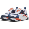 PUMA Trinity Sneaker Kinder 15 - club navy/puma white/redmazing/blue horizon 38.5