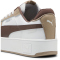 PUMA Carina Street Plateau Sneaker Damen 54 - PUMA white/flat bronze/ice coffee 38.5