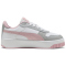 PUMA Carina Street Plateau Sneaker Damen 53 - PUMA white/mauve mist/gray echo 38.5