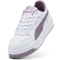 PUMA Carina Street Plateau Sneaker Damen 52 - PUMA white/plum jam/PUMA silver 37