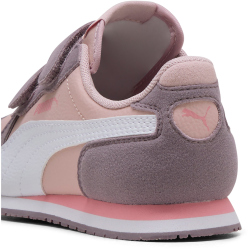 PUMA Cabana Racer SL 20 PS Sneaker mit Klettverschluß Kinder 22 - mauve mist/puma white/plum jam 28