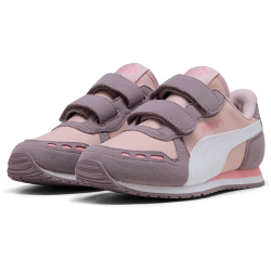 PUMA Cabana Racer SL 20 PS Sneaker mit Klettverschluß Kinder 22 - mauve mist/puma white/plum jam 30