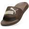 PUMA Popcat 20 Badelatschen 47 - flat bronze/alpine snow 38