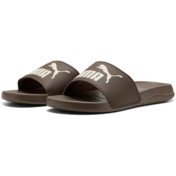 PUMA Popcat 20 Badelatschen 47 - flat bronze/alpine snow...
