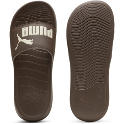 PUMA Popcat 20 Badelatschen 47 - flat bronze/alpine snow...