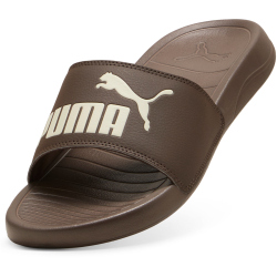 PUMA Popcat 20 Badelatschen 47 - flat bronze/alpine snow...