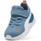 PUMA Anzarun Lite AC Baby-Sneaker mit Klettverschluss 45 - cool blue/puma white/orange glo 20