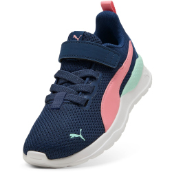 PUMA Anzarun Lite AC PS Kinder Sneaker mit Klettverschluss 47 - persian blue/pinkscape/mint melt 29