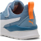 PUMA Anzarun Lite AC PS Kinder Sneaker mit Klettverschluss 45 - cool blue/puma white/orange glo 28