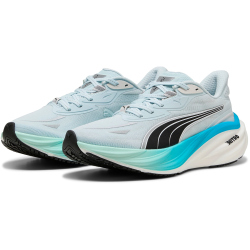 PUMA Result Nitro Laufschuhe Damen 02 - sea glass/speed blue 38