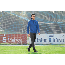JAKO Premium Hoodie royal meliert S