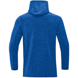 JAKO Premium Hoodie royal meliert S