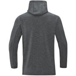JAKO Premium Hoodie anthrazit meliert XXL