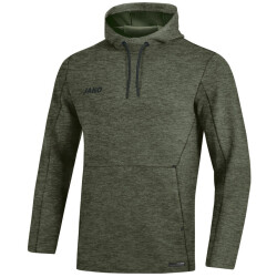 JAKO Premium Hoodie khaki meliert S
