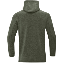 JAKO Premium Hoodie khaki meliert XL