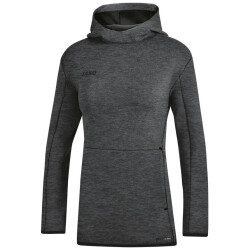 JAKO Premium Hoodie Damen anthrazit meliert 42