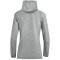 JAKO Premium Hoodie Damen grau meliert 34