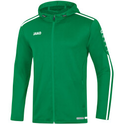 JAKO Striker 2.0 Kapuzenjacke sportgrün/weiß S