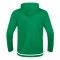 JAKO Striker 2.0 Kapuzenjacke sportgr&uuml;n/wei&szlig; 3XL