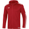 JAKO Striker 2.0 Kapuzenjacke chili rot/wei&szlig; 3XL