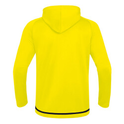 JAKO Striker 2.0 Kapuzenjacke neongelb/schwarz S