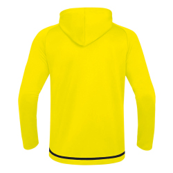 JAKO Striker 2.0 Kapuzenjacke neongelb/schwarz 3XL