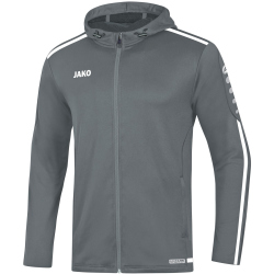 JAKO Striker 2.0 Kapuzenjacke steingrau/weiß S