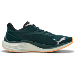 PUMA Electrify Nitro 4 Laufschuhe Herren 16 - green terrain/heat fire 42