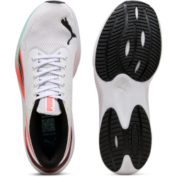 PUMA Pounce Lite Laufschuhe 17 - PUMA white/glowing red 42.5