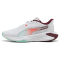 PUMA PWR Hybrid Trainingsschuhe Damen 13 - PUMA white/ruby shimmer/mint melt/glowing red 38.5