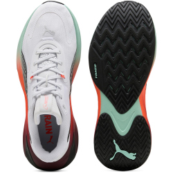 PUMA PWR Hybrid Trainingsschuhe 17 - PUMA white/glowing red/ruby shimmer/mint melt 44.5