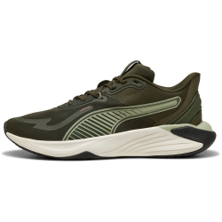 PUMA PWR Hybrid Trainingsschuhe 13 - dark olive/lux army/glowing red/warm white 44.5