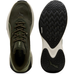 PUMA PWR Hybrid Trainingsschuhe 13 - dark olive/lux army/glowing red/warm white 44.5