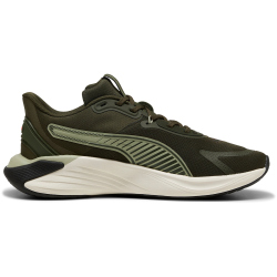 PUMA PWR Hybrid Trainingsschuhe 13 - dark olive/lux army/glowing red/warm white 44.5