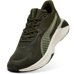 PUMA PWR Hybrid Trainingsschuhe 13 - dark olive/lux army/glowing red/warm white 44.5