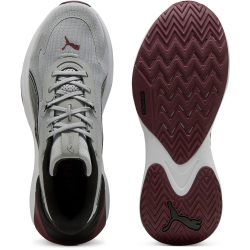 PUMA PWR Hybrid Trainingsschuhe 12 - gray echo/ruby shimmer/puma black 44.5