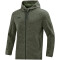 JAKO Premium Kapuzenjacke khaki meliert S