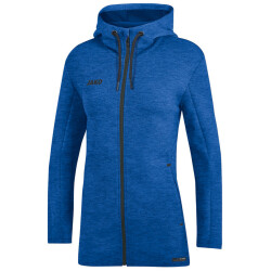 JAKO Premium Kapuzenjacke Damen royal meliert 34