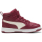 PUMA Rebound V6 Mid Winterized AC+ Sneaker Kinder 07 - team regal red/warm white/puma white 33