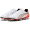 PUMA King Match FG/AG Fußballschuhe 01 - PUMA white/PUMA silver/glowing red 41